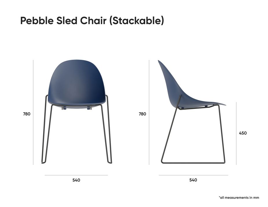 Pebble Vi 05 Chair Dimensions