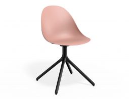 P 1 Pebble Chair Pinkseat Swivelbase