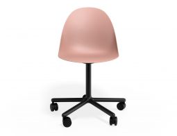 P 4 Pebble Chair Pinkseat Swivelcastors