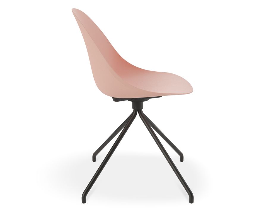 Pebble Pink Swivel Chair 2