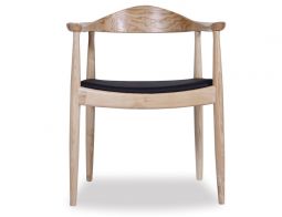 Round Arm Chair Natural