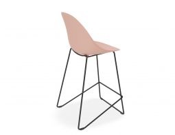 Pebble Kitchen Stool Pink 3