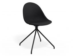 P 1 Pebble Chair Anthracitefabricseat Pyramidfixed