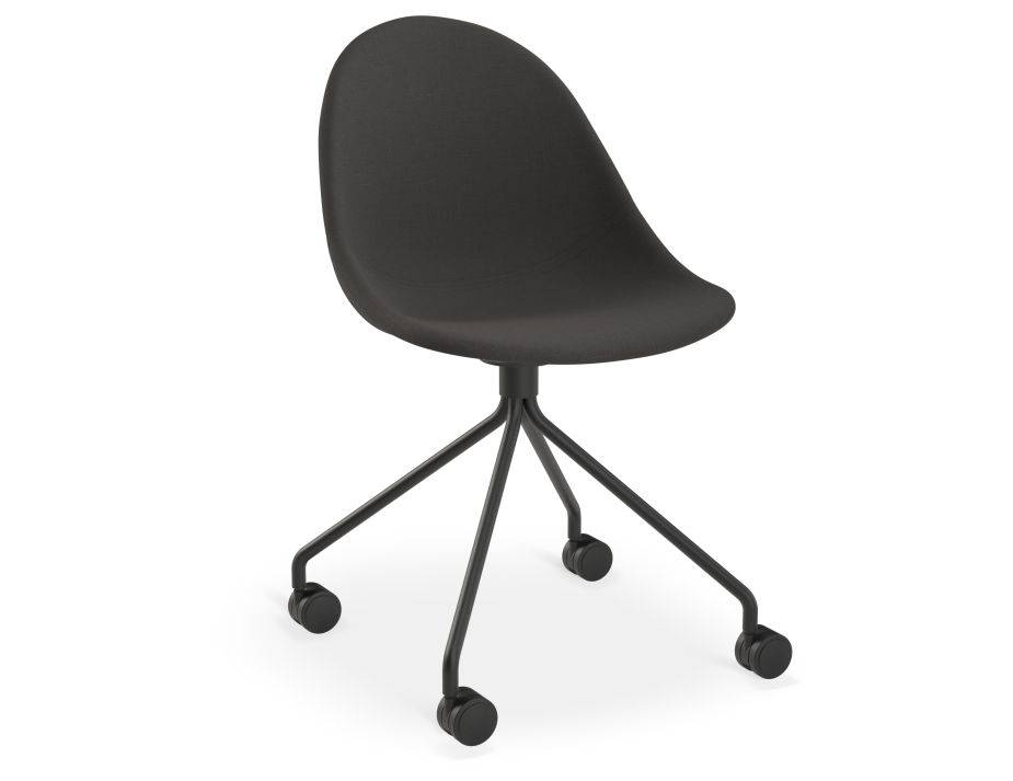 Senchuan Anthracite Fabric Office Chair 1