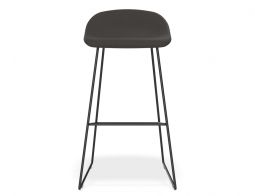 Pop Stools Anthracite Fabric Front On