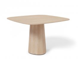 P.O.V. Table 461 Square (Heavily Rounded Corners - European Oak - By TON