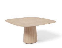 P.O.V. Table 462 - European Oak Square (Heavily Rounded Corners) - By TON