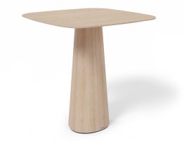 P.O.V. Table 463 Round - European Oak Square (Heavily Rounded Corners) - By TON