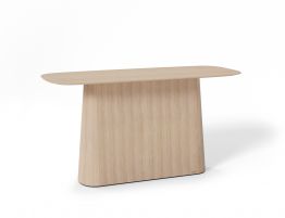 P.O.V. Table 468 Rectangle (Heavily Rounded Corners) - European Oak - By TON