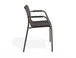 P 3 Roku Armchair Charcoa