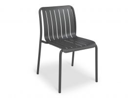 Roku Outdoor Dining Chair in Matt Charcoal