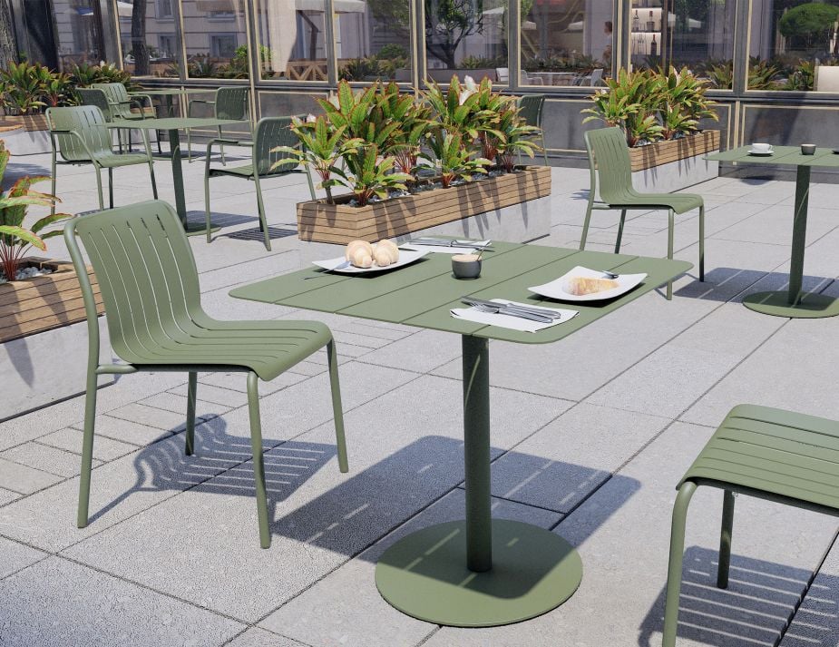 Green outdoor chairs sale