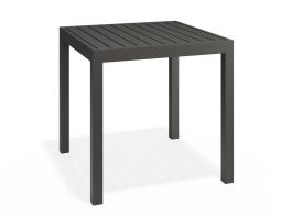P 1 Halki Table 77x77 Charcoal