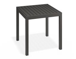 P 2 Halki Table 77x77 Charcoal