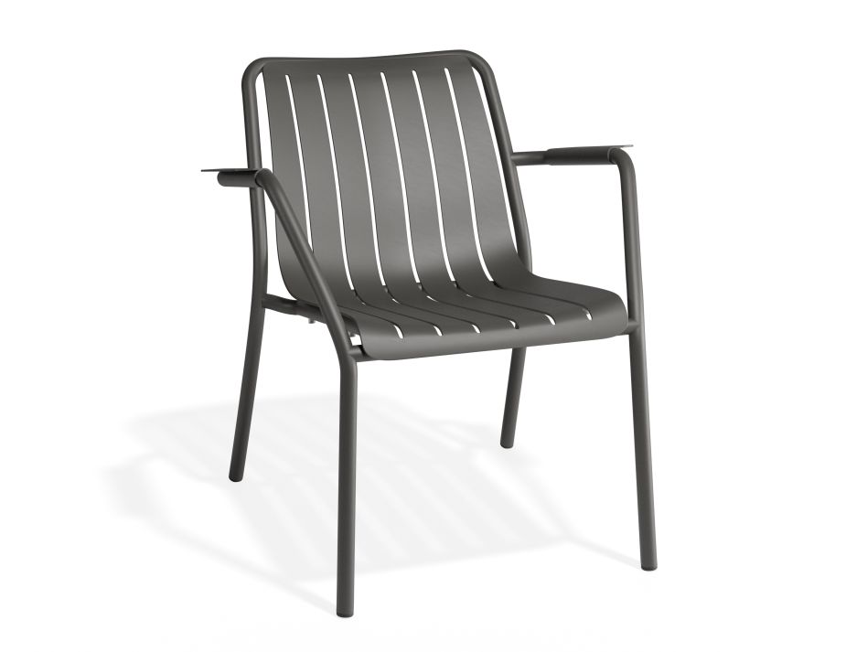 P 1 Roku Loungechair Charcoal