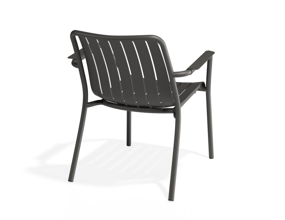 P 2 Roku Loungechair Charcoal