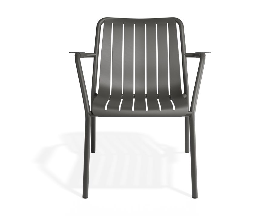 P 4 Roku Loungechair Charcoal