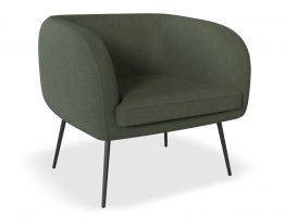Amour Lounge Chair - Kelp Green