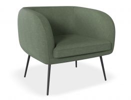 Amour Lounge Chair - Kelp Green