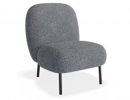 Moulon Lounge Chair - Elephant Boucle 