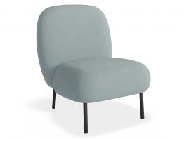 Moulon Lounge Chair - Sky Blue