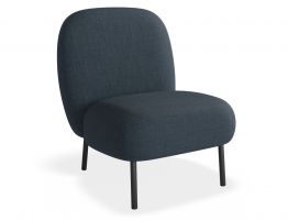 Moulon Lounge Chair - Midnight Blue