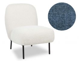 Moulon Lounge Chair - Azure Blue