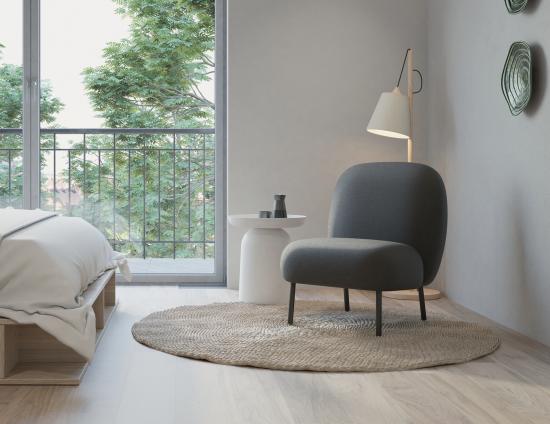 Moulon Lounge Chair - Storm Grey 