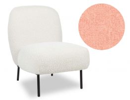 Moulon Lounge Chair - Blush Pink