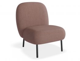 Moulon Lounge Chair - Blush Pink