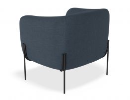 Belle Lounge Chair - Midnight Blue
