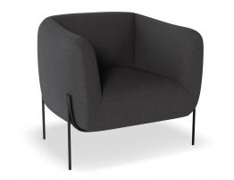 Belle Lounge Chair - Storm Grey