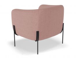Belle Lounge Chair - Blush Pink