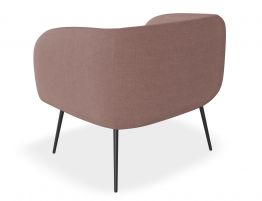 Amour Lounge Chair - Blush Pink