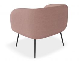 Amour Lounge Chair - Blush Pink