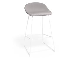 P 1 Pop 65cm Lightgreyfabric Whiteframe