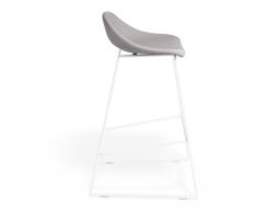 P 3 Pop 65cm Lightgreyfabric Whiteframe