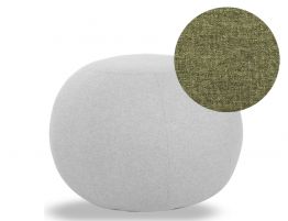 Ronde Pouf in Kelp Green - Small