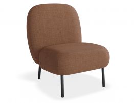 Moulon Lounge Chair - Terracotta Rust