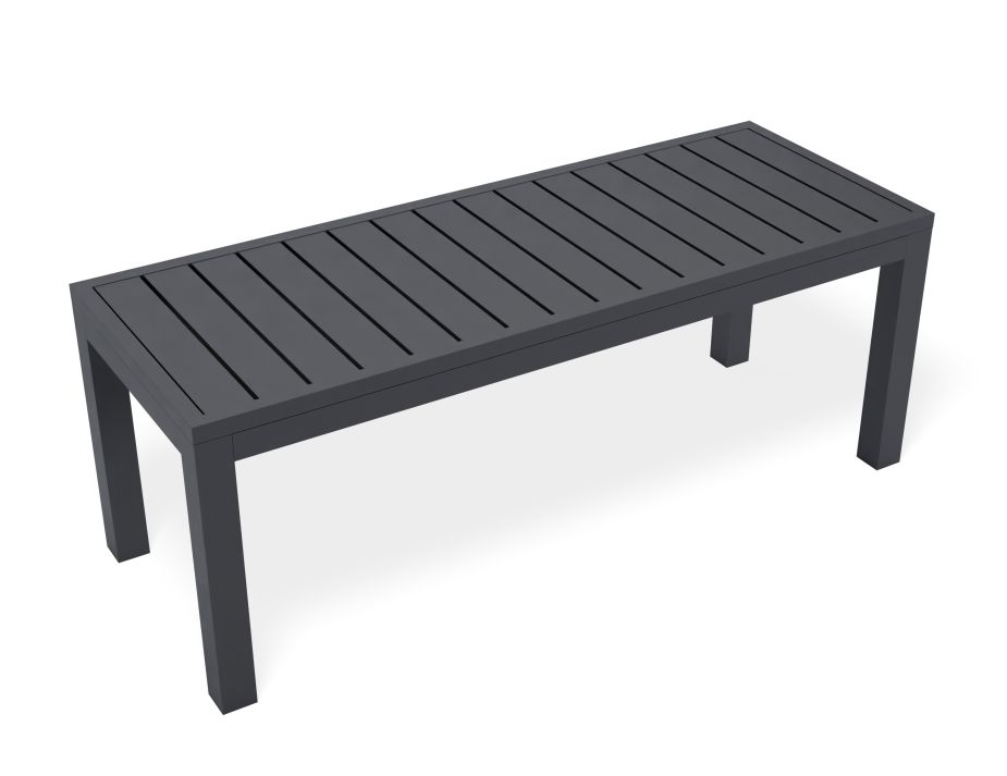 Aluminium bench shop seats