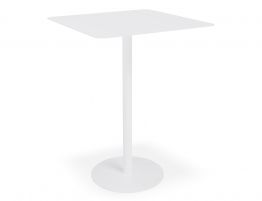 Roku High Bar Table - Outdoor - White