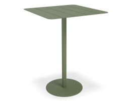 Roku High Bar Table - Outdoor - 77cm x 77cm - Eucalyptus Green