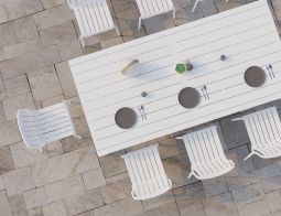 White Default Roku DiningChairs Poolside Top