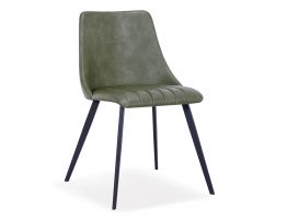 Andorra Dining Chair Vintage Green Seat