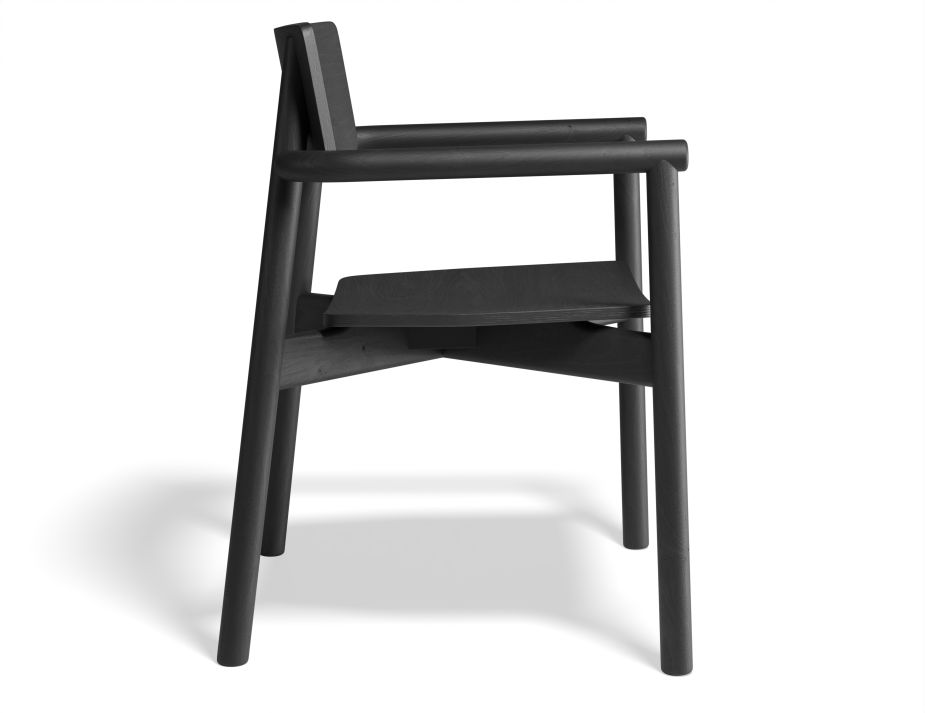 Andi Armchair Black Side