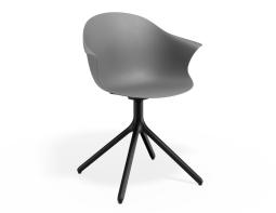 P 1 Pebble Armchair Greyseatv2 Swivelbase