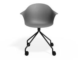 P 4 Pebble Armchair Greyseatv2 Pyramidcastors
