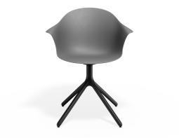 P 4 Pebble Armchair Greyseatv2 Swivelbase