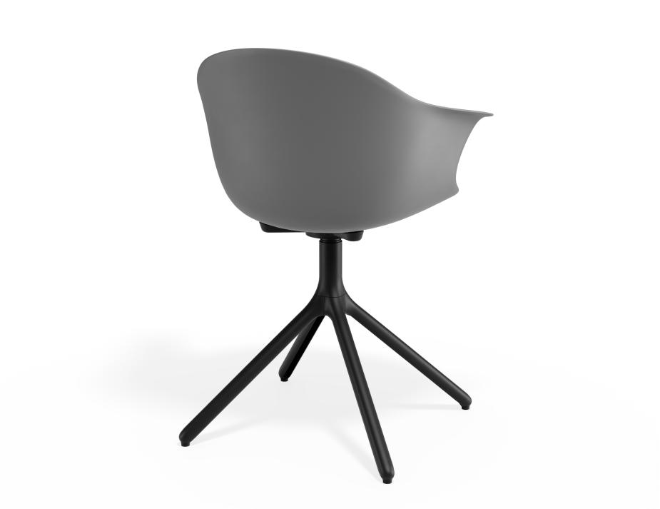 P 2 Pebble Armchair Greyseatv2 Swivelbase
