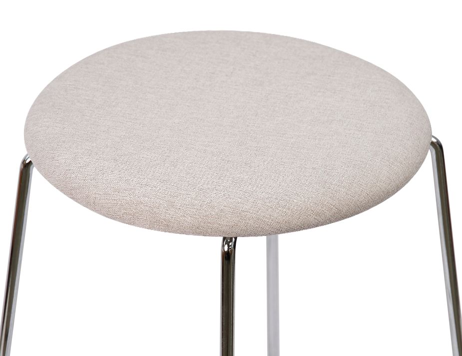 Hugo Low Stool Light Grey 5